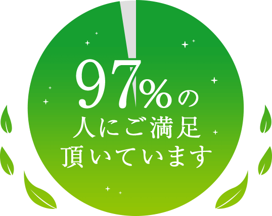 97%̐lɂĂ܂