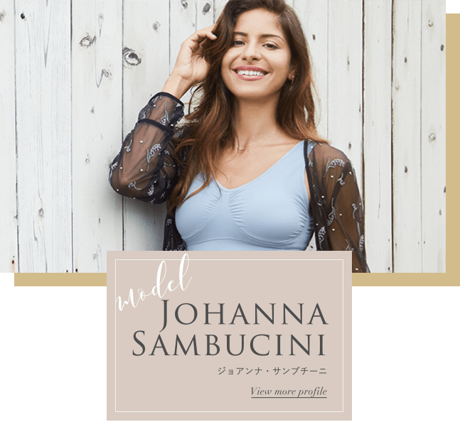model Johanna Sambucini ジョアンナ・サンブチーニ View more profile