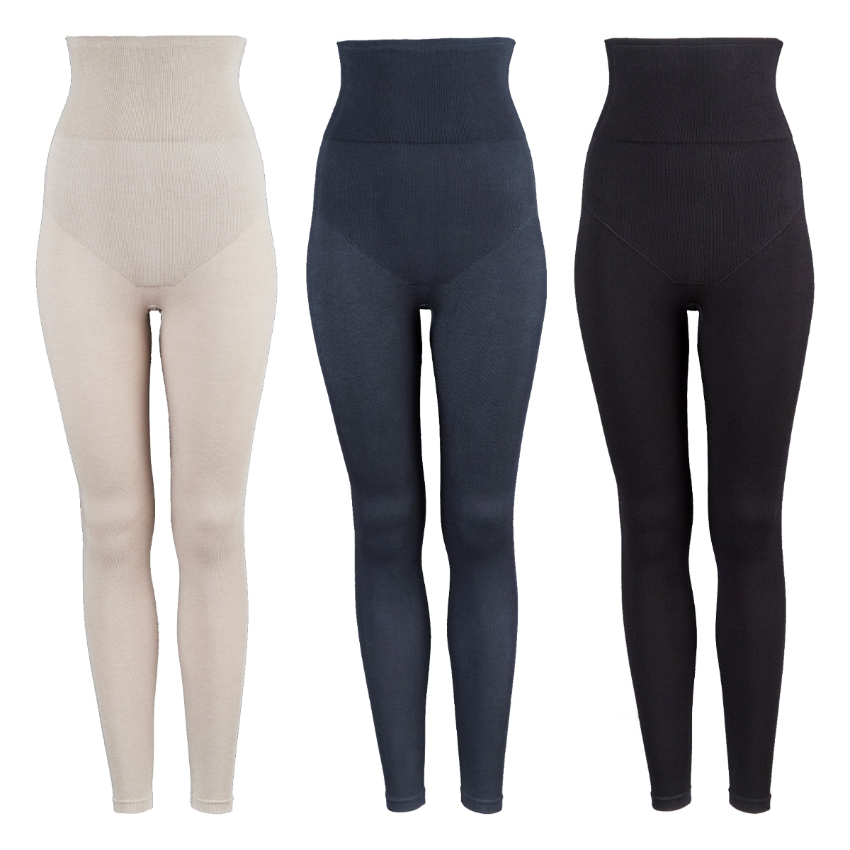 【3枚】ジニエグラマーシェイプウォームレギンスセット 4Lサイズ