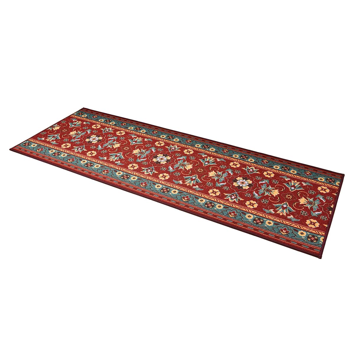 【80×180cm】お買い得 廊下敷きマット レッド 【80×180cm】お買い得 廊下敷きマット レッド