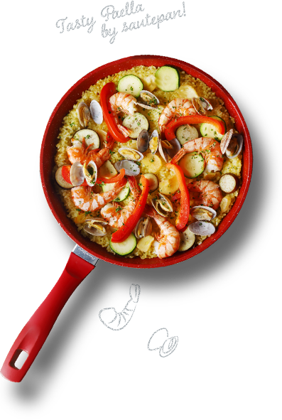 Tasty Paella by sautepan!