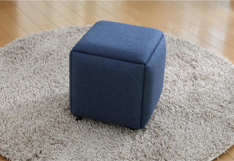 ●ゴコイチルームチェア　クラシックネイビー　椅子　スツール ゴコイチルームチェア|テレビショッピング・通販のダイレクトテレショップ