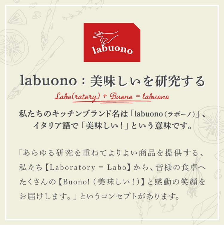 labuono:������������������ �L�b�`���u�����h���ulabuono(���{�[�m)�v�̓C�^���A��Łu��������!�v�Ƃ����Ӗ��ł��B