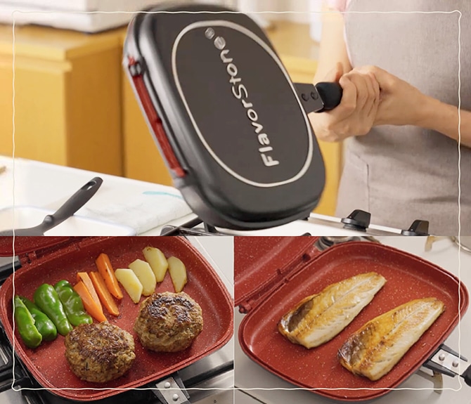 フレーバーストーン双子パン＋ズバズバチョッパー|テレビショッピング