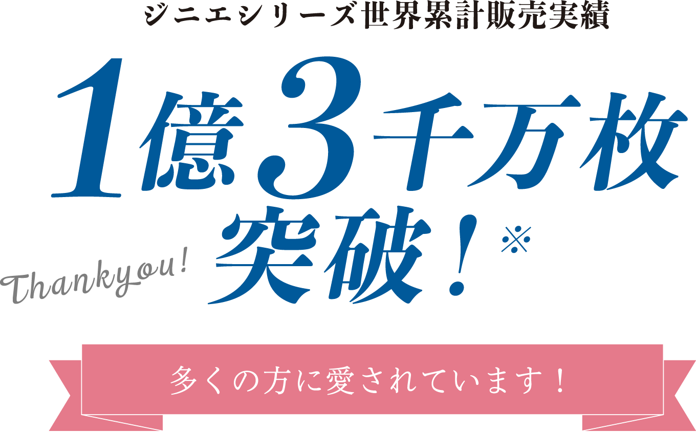 �W�j�G�V���[�Y���E�݌v�̔�����1��3�疜���˔j�I�� Thankyou�I�����̕��Ɉ�����Ă��܂��I