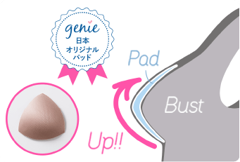 genie ���{�I���W�i���p�b�h Pad Bust Up!!