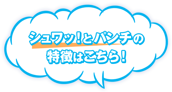 �V�����b�I�ƃp���`�̓����͂�����I